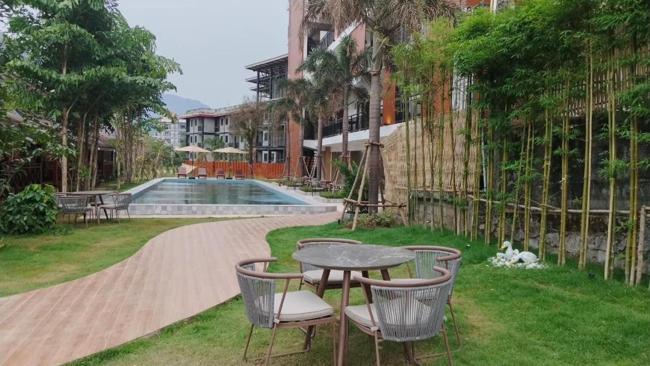 Vang Vieng Bungalows エクステリア 写真