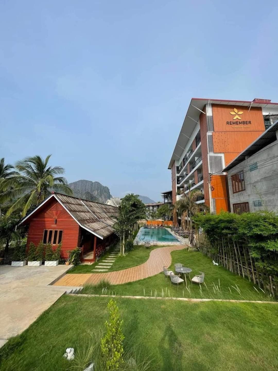 Vang Vieng Bungalows エクステリア 写真